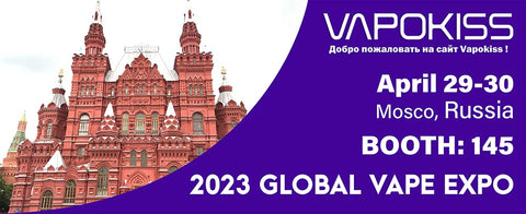 vapokiss attend the moscow vape expo 2023