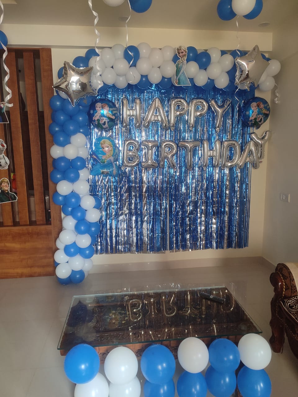 Frozen Theme Balloon Decoration for Kid's Birthday,Mumbai ...