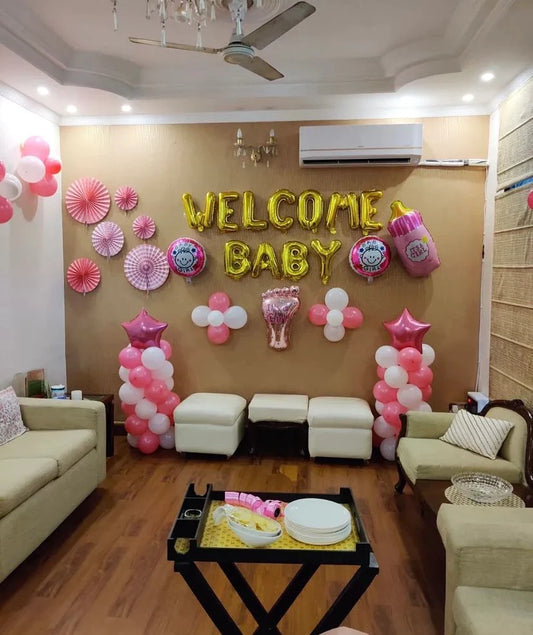 Surprise Welcome Baby Decor, Hyderabad – ExperienceSaga.com