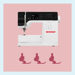 Fantastic Bernina Offer - Choose 3 feet with your fancy new Bernina 3 Series sewing machine