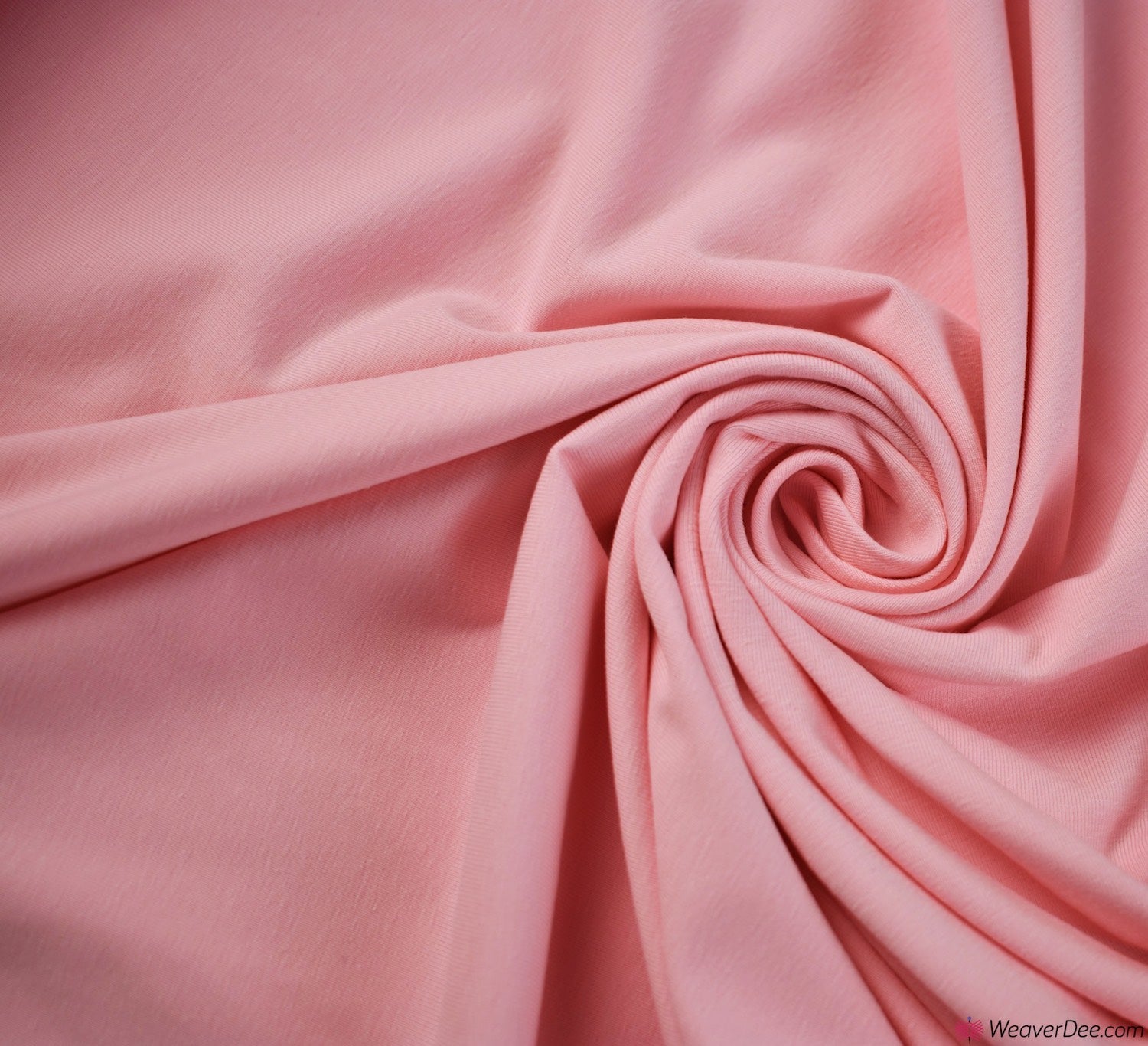 Light Pink Cotton Jersey Fabric (200gsm) Oeko-Tex – WeaverDee.com