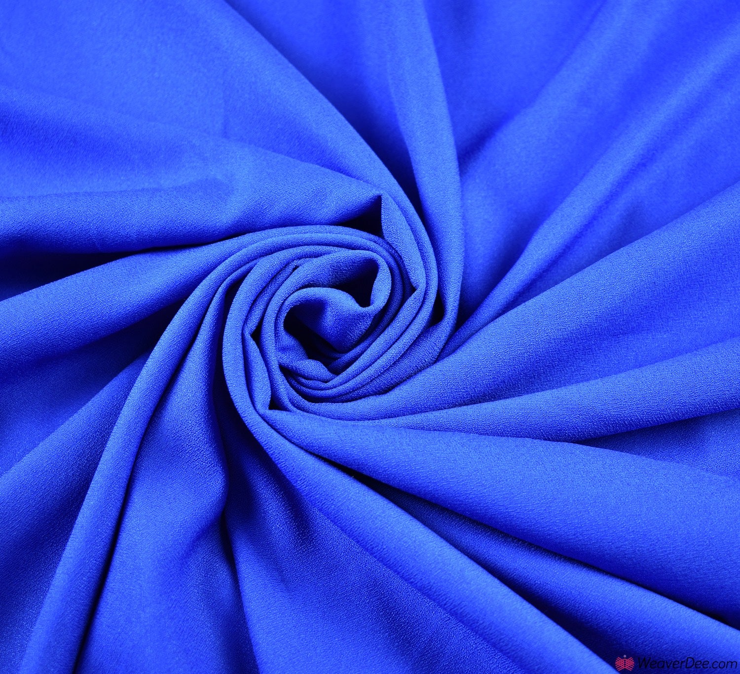 Royal Blue Crêpe Fabric – WeaverDee.com