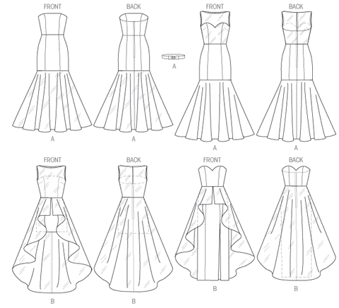 McCall's Pattern: M6838 Misses' Dress – WeaverDee.com