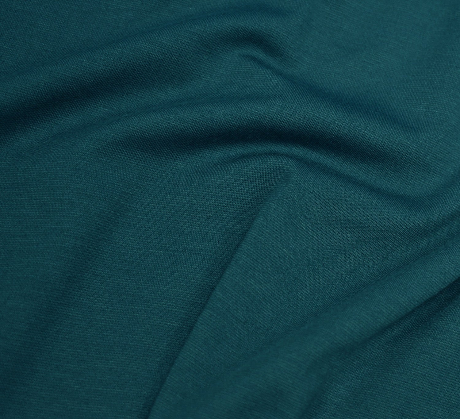 Ponte Roma Jersey Fabric / Teal 