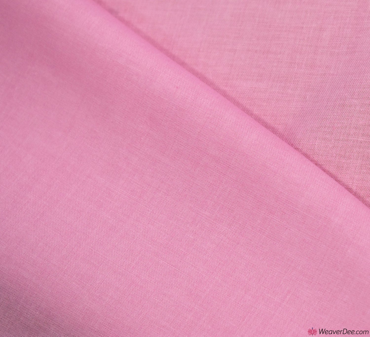 Baby Pink Plain Cotton Fabric (60 Square) – WeaverDee.com