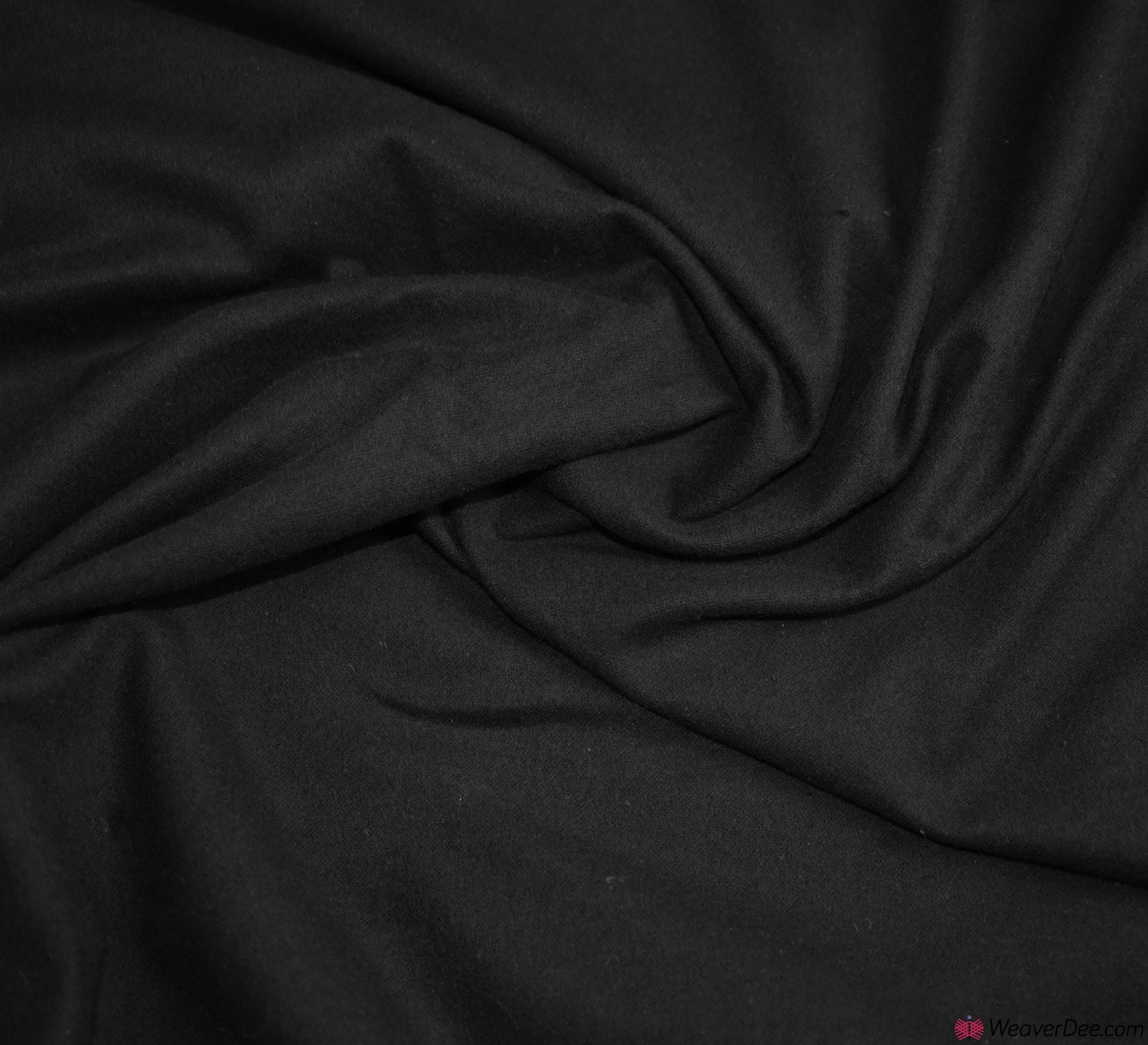 Black Cotton Winceyette Fabric – WeaverDee.com