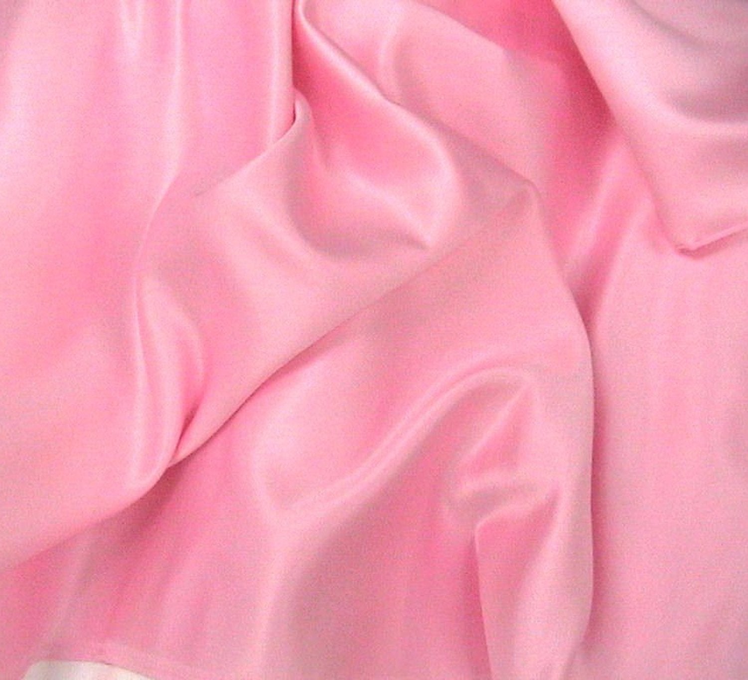 Pink Duchesse Satin Fabric – WeaverDee.com