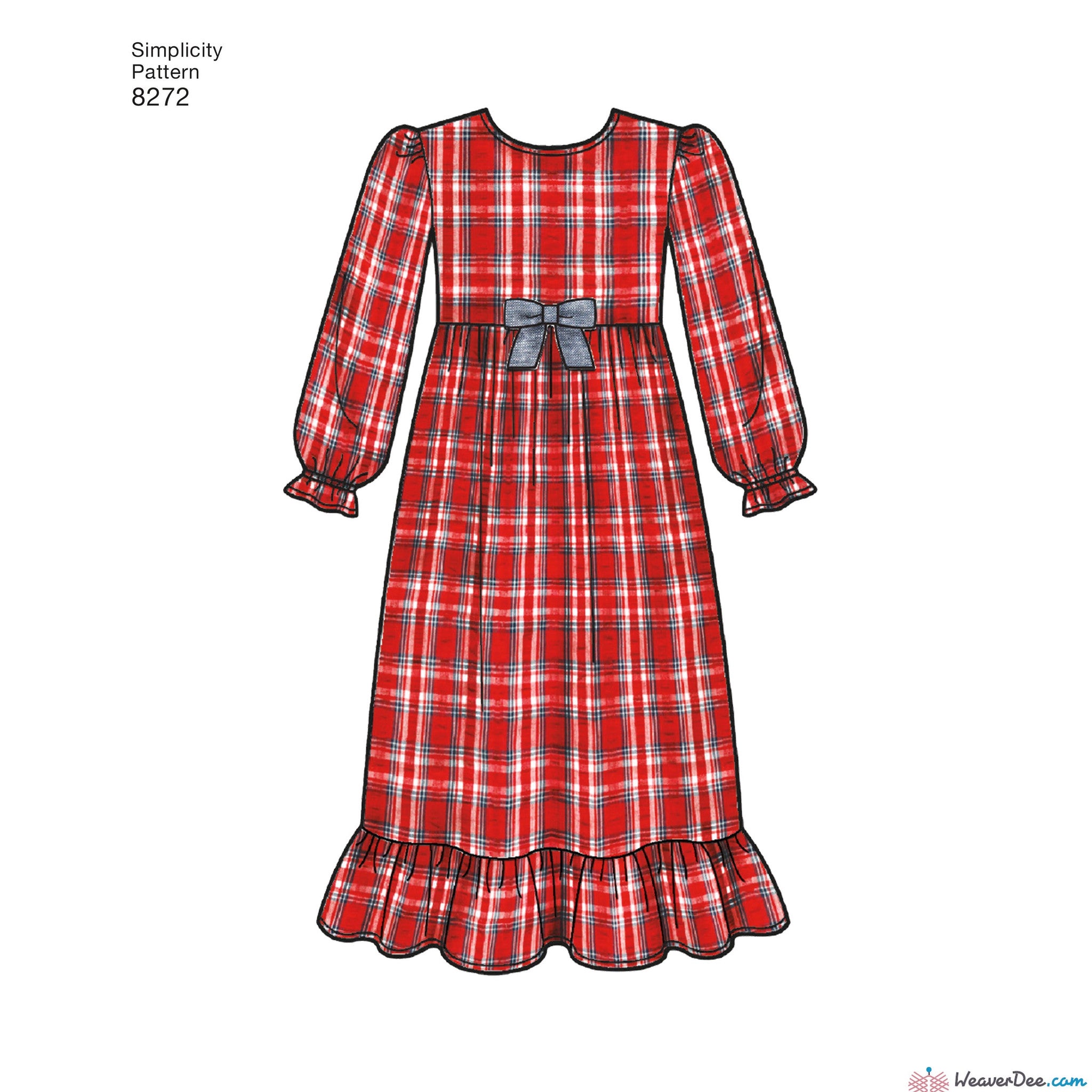 Simplicity Pattern S8272 Child's / Girl 