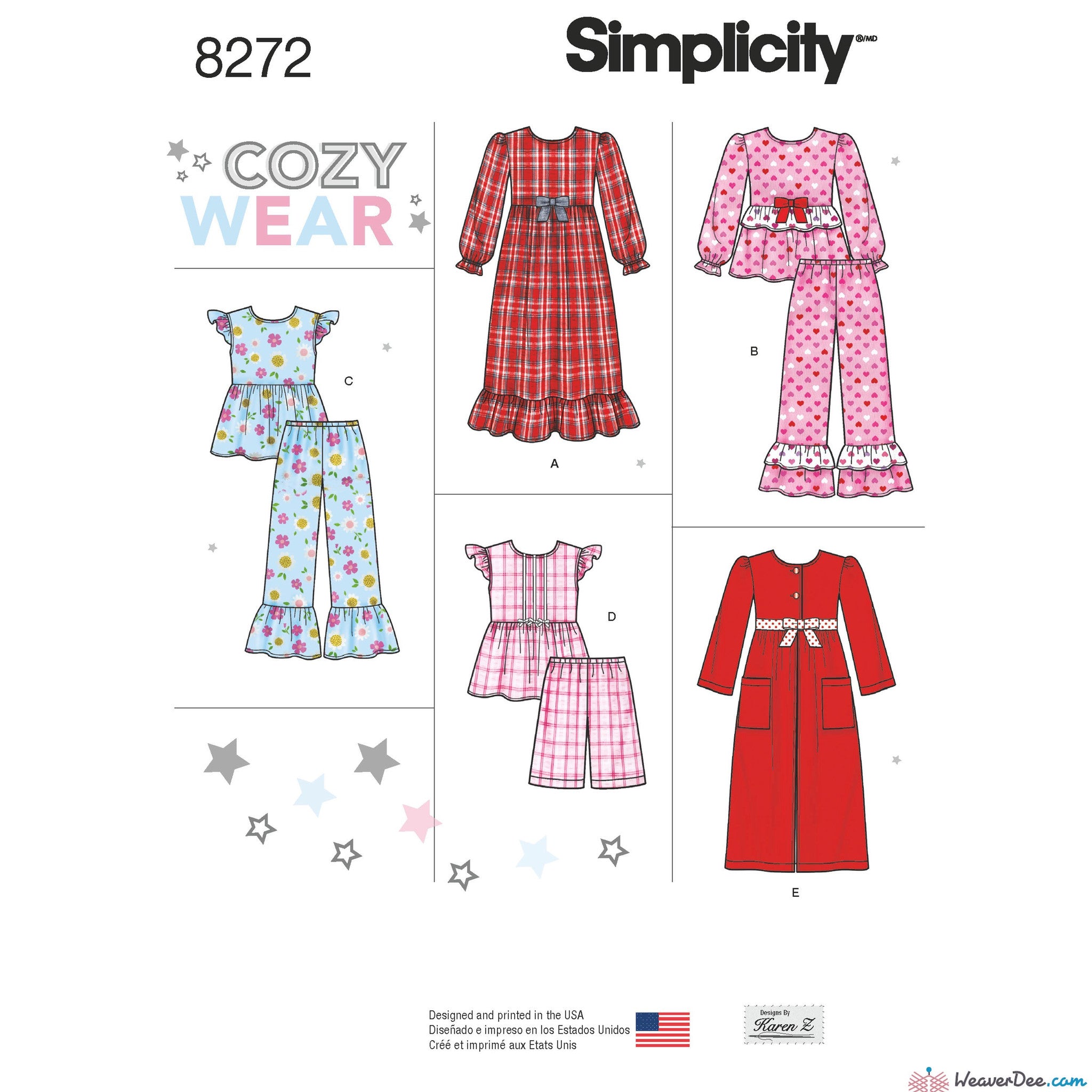 Simplicity Pattern S8272 Child's / Girl 