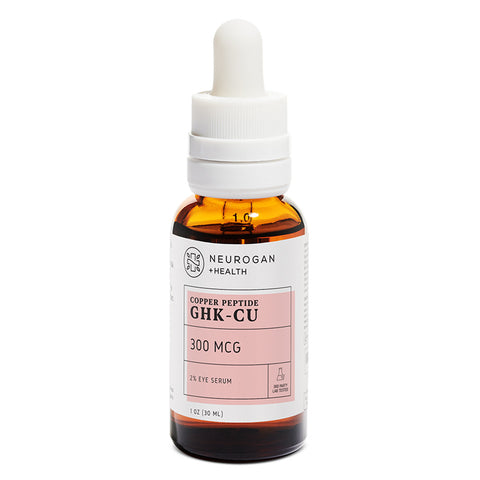 Bottle of 2% GKU-Cu Eye Serum by Neurogan Health