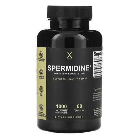 Bottle of HUMANX Spermidine+