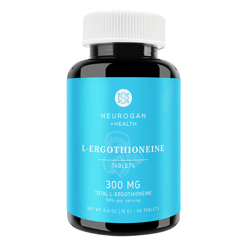 Bottle of Neurogan Health: L-Ergothioneine Tablets