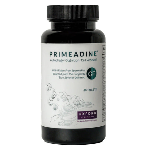 Una botella de Primeadine® GF Sin Gluten