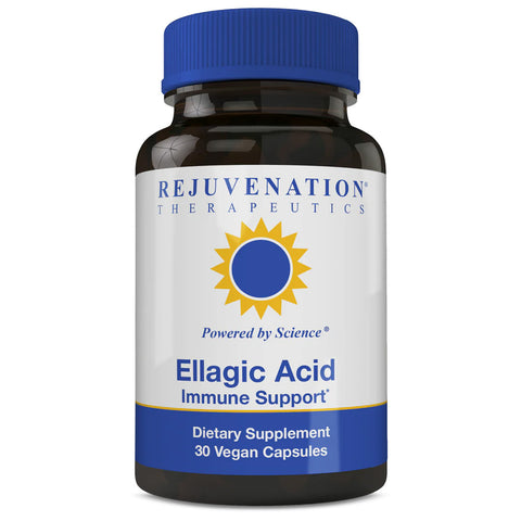 Bottle of Rejuvenation Therapeutics Ellagic Acid Capsules