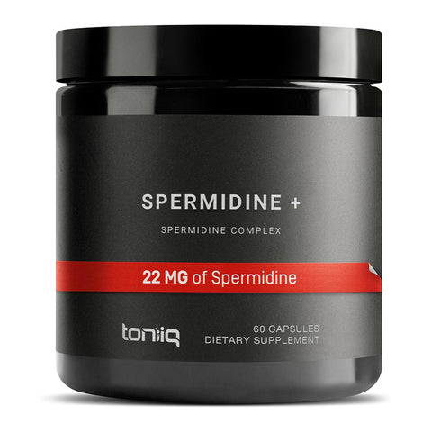 Bottle of Toniiq Spermidine+ Supplement
