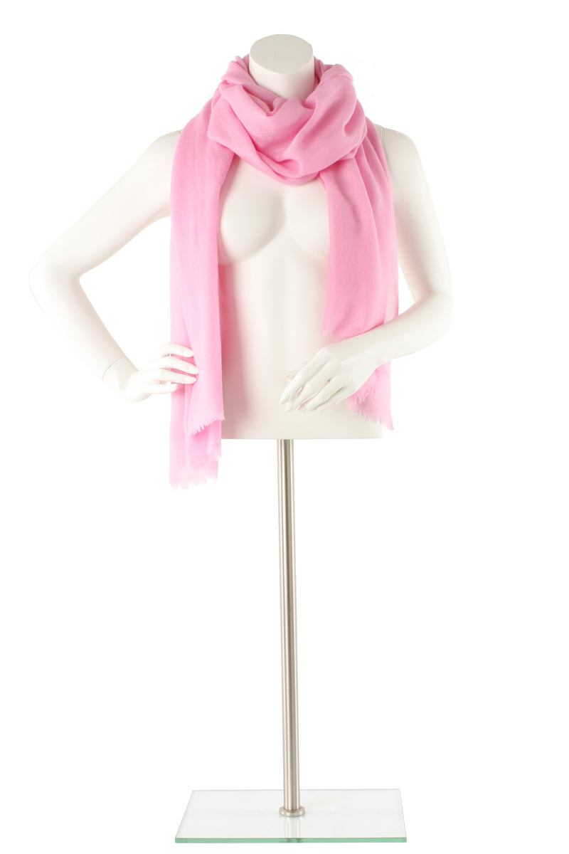 Pretty Pink Luxe Cashmere Oversized Scarf