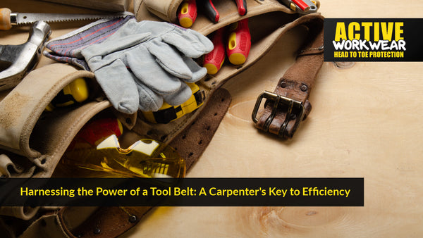 Harnessing the Power of a Tool Belt: A Carpenter's Key to Efficiency