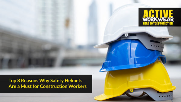 Top 8 Reasons Why Safety Helmets Are a Must for Construction Workers