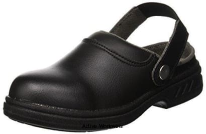 Steel toe store clogs