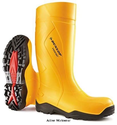 B-Dri Dunlop Purofort Thermo To -20°C Full Safety Wellington Yellow - C762241 - Wellingtons - Purofort