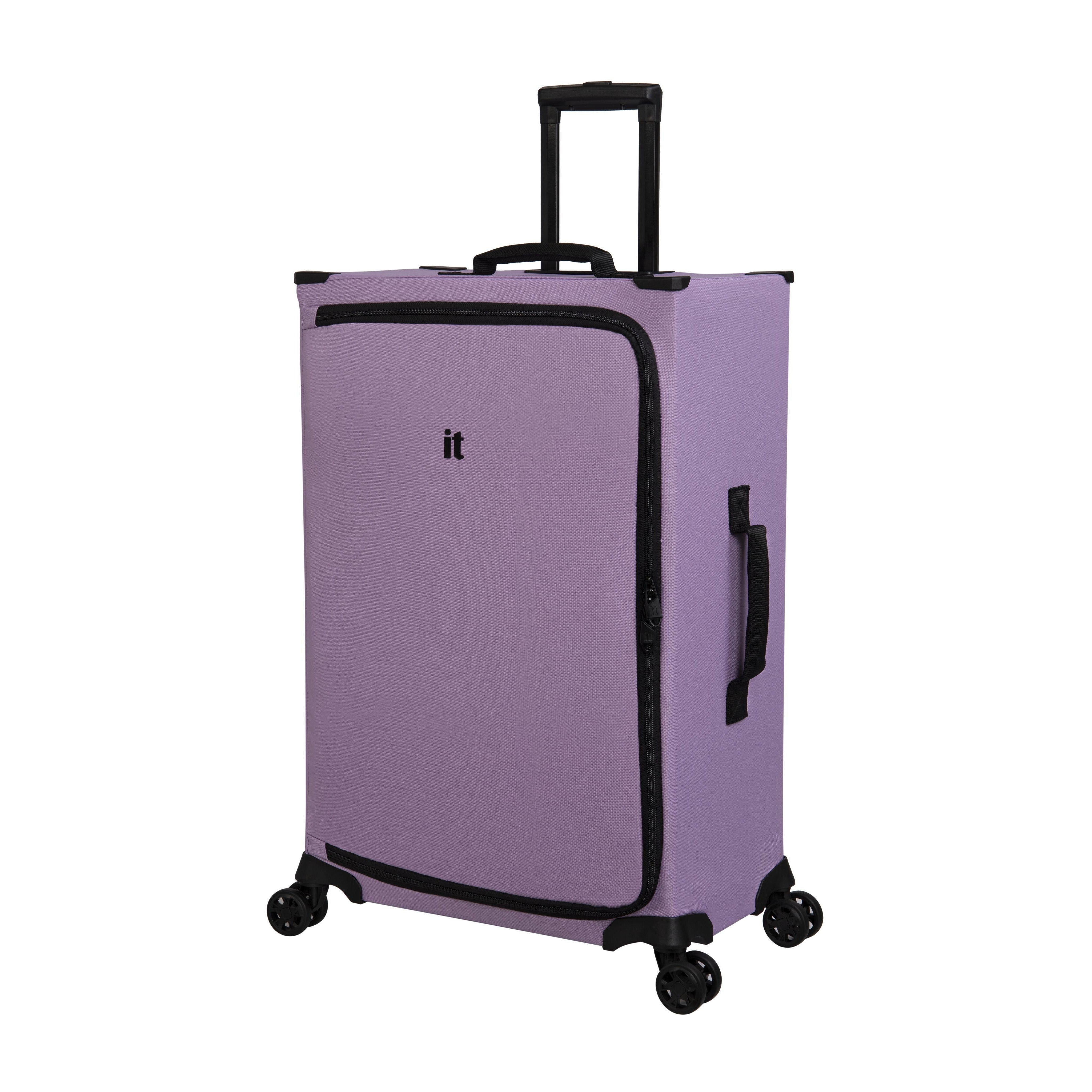 MaXpace 27" Softside UltraLight Checked Spinner (Lavender)
