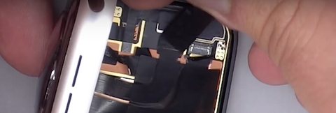 Locking the connectors and re-adhering the tape