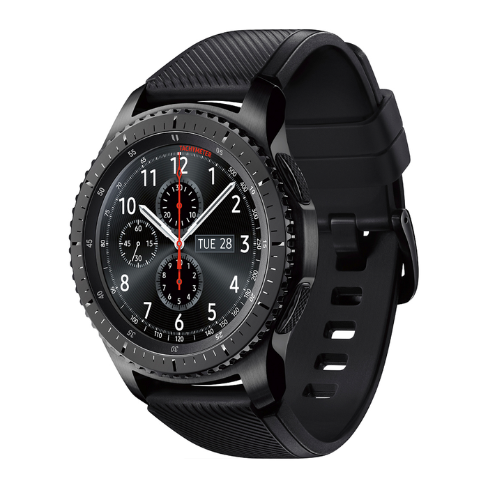 Samsung Gear  S3 Frontier Smartwatch 46MM AT T LTE Dark  