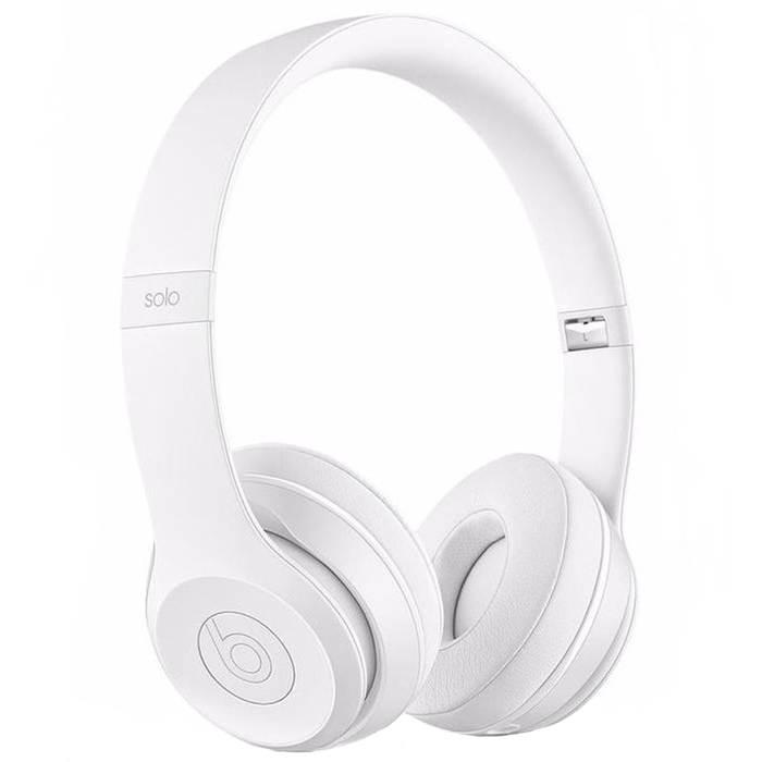 beats solo 2 wired white
