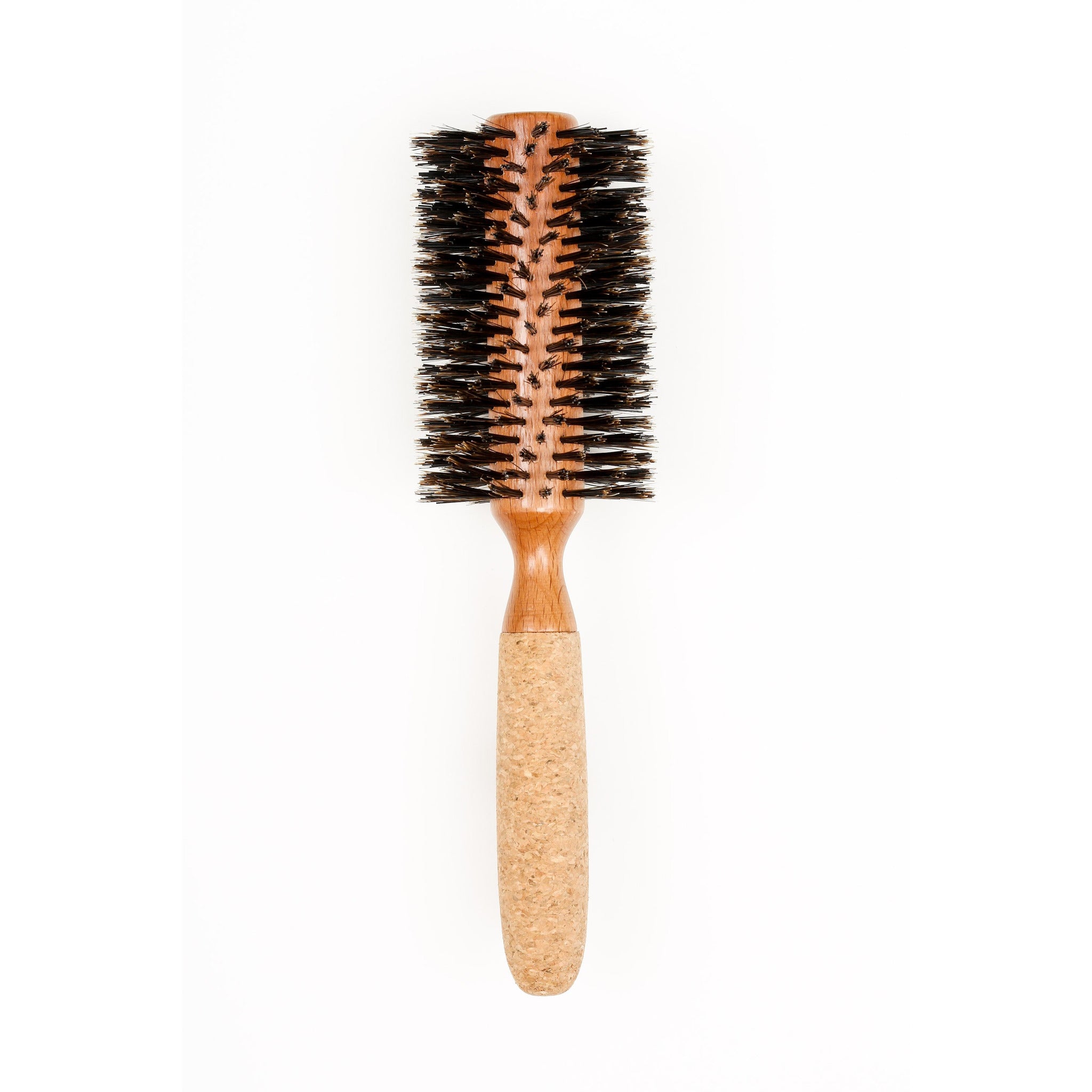 boars hair round brush