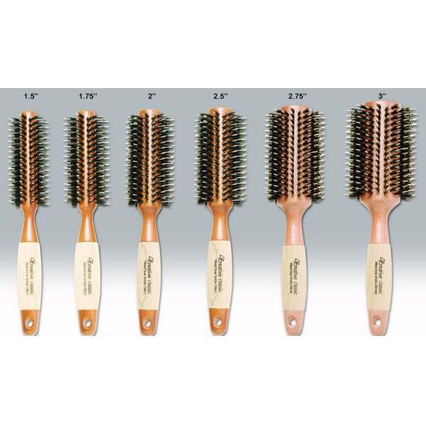 round hair brush set