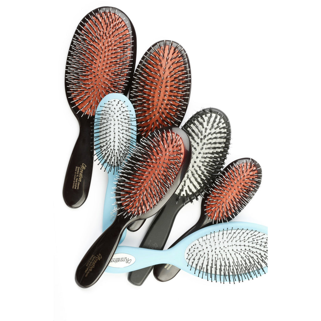 Wet/Dry Detangling Paddle Hair Brush – Creative Pro Hair Tools