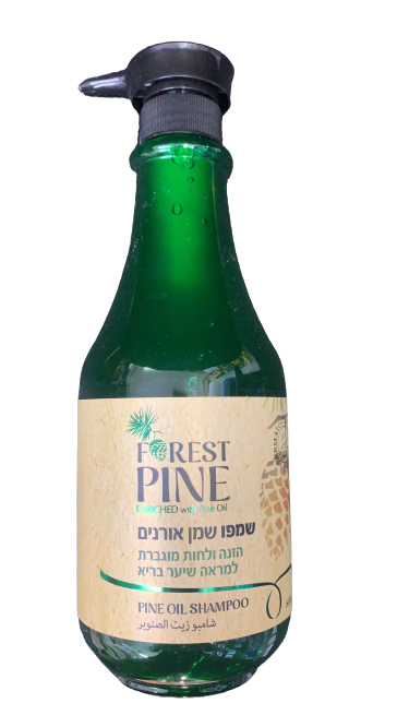 שמפ Shampoo with Pine Oil in Green Color