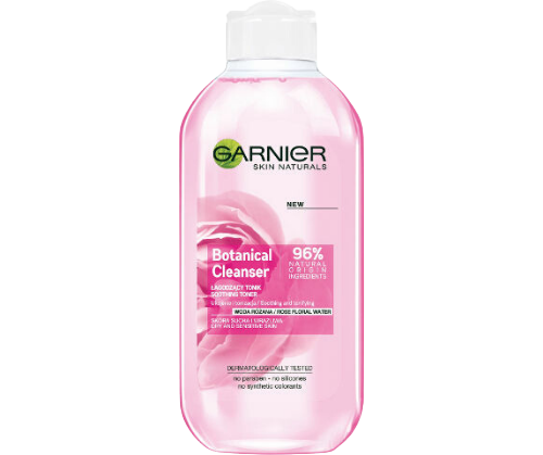 מנקה פנים Botanical Cleanser של Garnier בטכנולוגיה טבעית, 400 מ