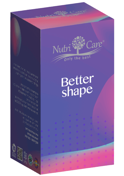 קופסה מהמותג Nutri Care בשם 'Better Shape'