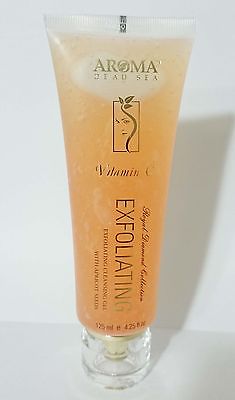 תרחיץ פנים Exfoliating Gel מבית Aroma Dead Sea, בגודל 125 מ