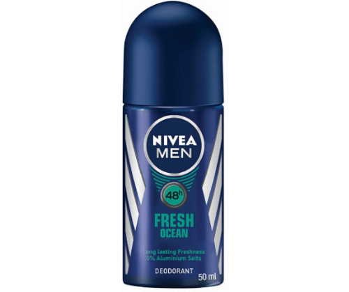 דיאודורנט רול-און לגברים של NIVEA MEN בניחוח Fresh Ocean בנפח 50 מ