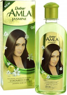 שמן שיער Dabur Amla Jasmine בניחוח יסמין, 200 מ