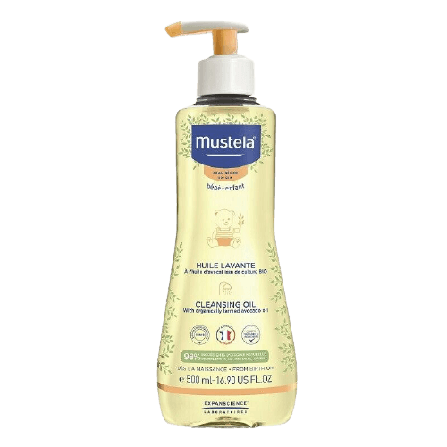 שמן ניקוי Mustela לתינוקות