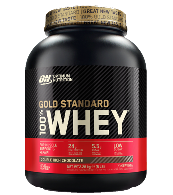 אבקת חלבון Optimum Nutrition Gold Standard 100% Whey בטעם קרם עוגיות