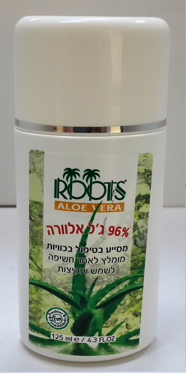 ג'ל אלוורה של המותג 'ROOTS'