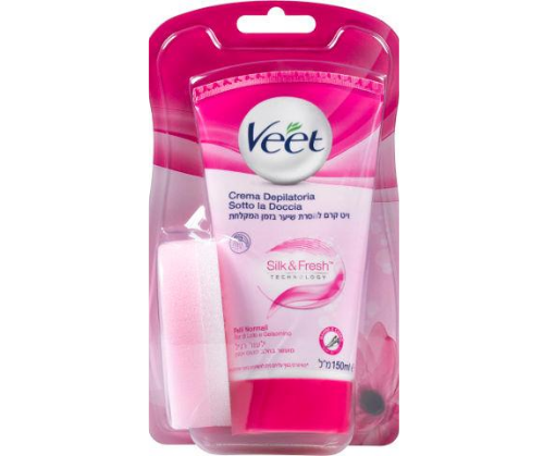 קרם דפילציה Veet במקלחת 150 מ