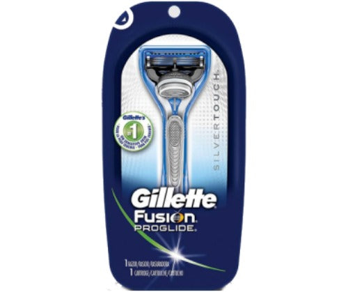 סכין גילוח ג'ילט Fusion ProGlide, כולל חמישה להבים, מכשיר גילוח מעוצב לגילוח חלק ונעים עם טכנולוגיה המפחיתה חיכוך עם העור.