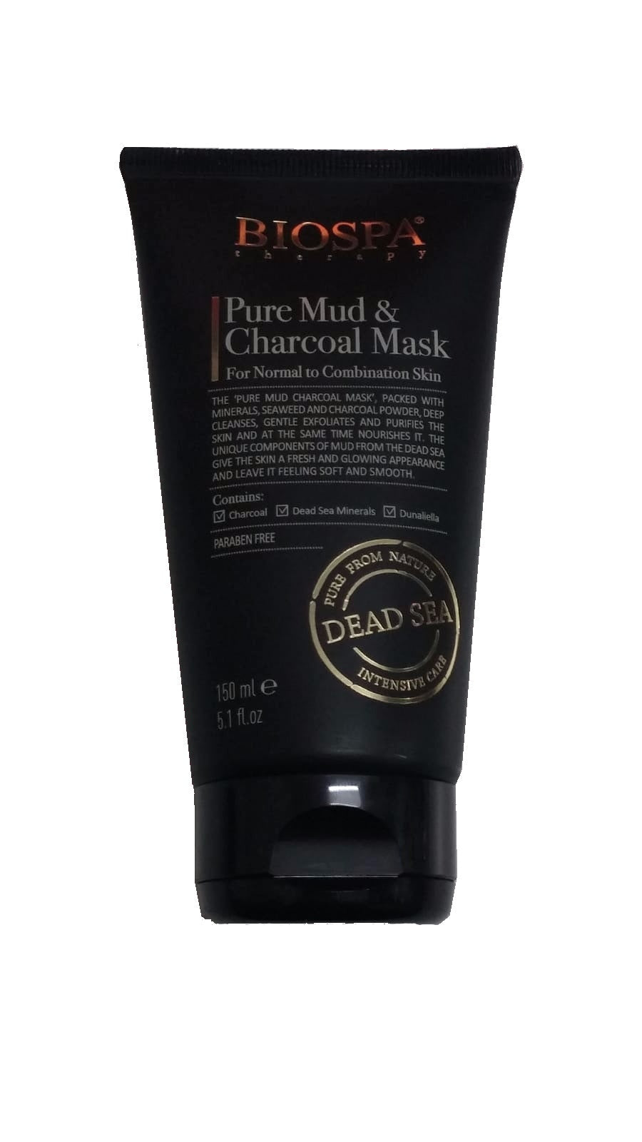 מסכת פנים BIOSPA Pure Mud & Charcoal Mask - 150 מ