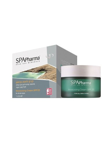 קרם לחות עם הגנה מפני השמש (SPF 25) מבית המותג SPApharma