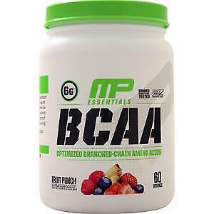 תוסף תזונה BCAA של MusclePharm בטעם פירות טרופיים, 60 מנות, 6 גרם חומצות אמינו לכל מנה.