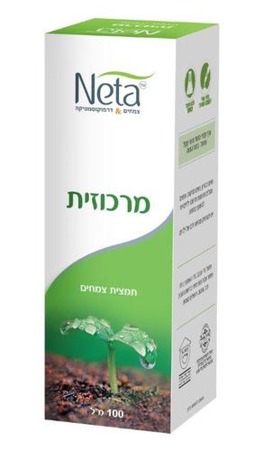 מרכזית של Netta - תוסף טבעי לתמיכה בריכוז עם תמציות צמחי מרפא, 100 מ