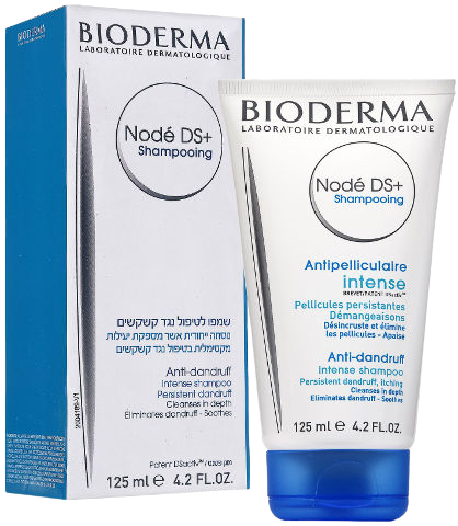 שמפו אנטי-קשקשים אינטנסיבי BIODERMA נודה DS+, 125 מ