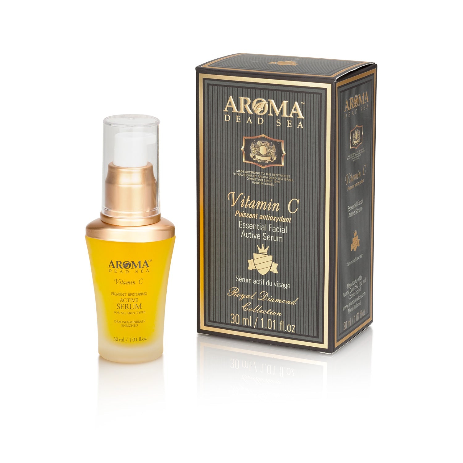 סרום פנים עם ויטמין C מבית Aroma, 30 מ