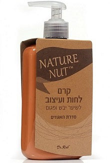 קרם לחות ועיצוב לשיער יבש ופגום של Nature Nut