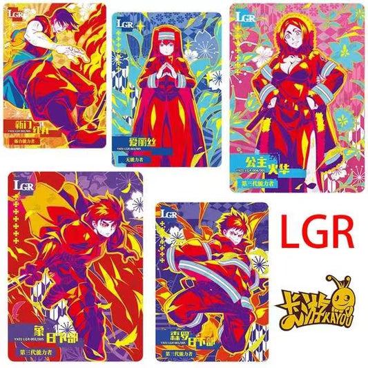 KAYOU Original Fire Force Booster Card Box Anime Character Full Set LGR Wu  Zhenhun Rare Card Game Toy Card Children's Gift - AliExpress